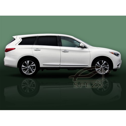 Infiniti  QX60 (JX)/L50- Полный комплект штор двухслойные с защипами